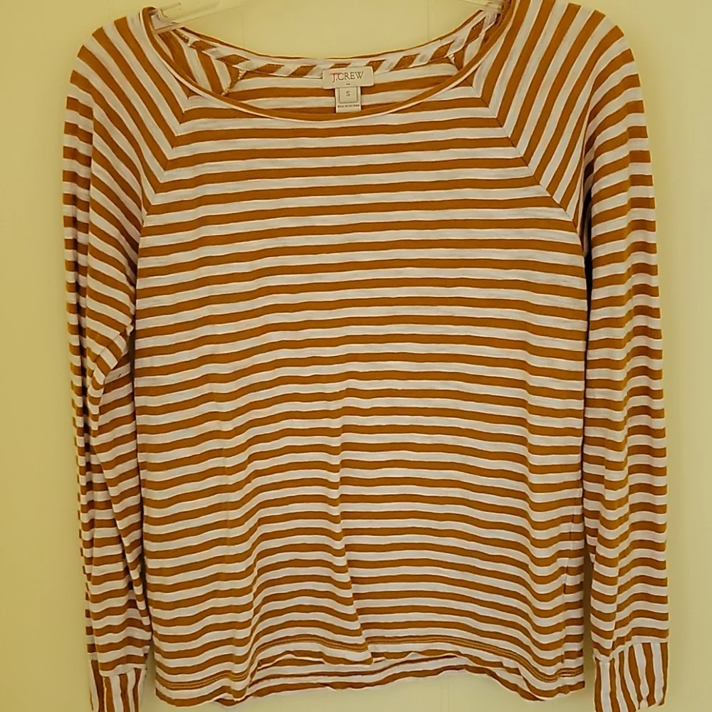 J Crew Striped Shirt, Size Small